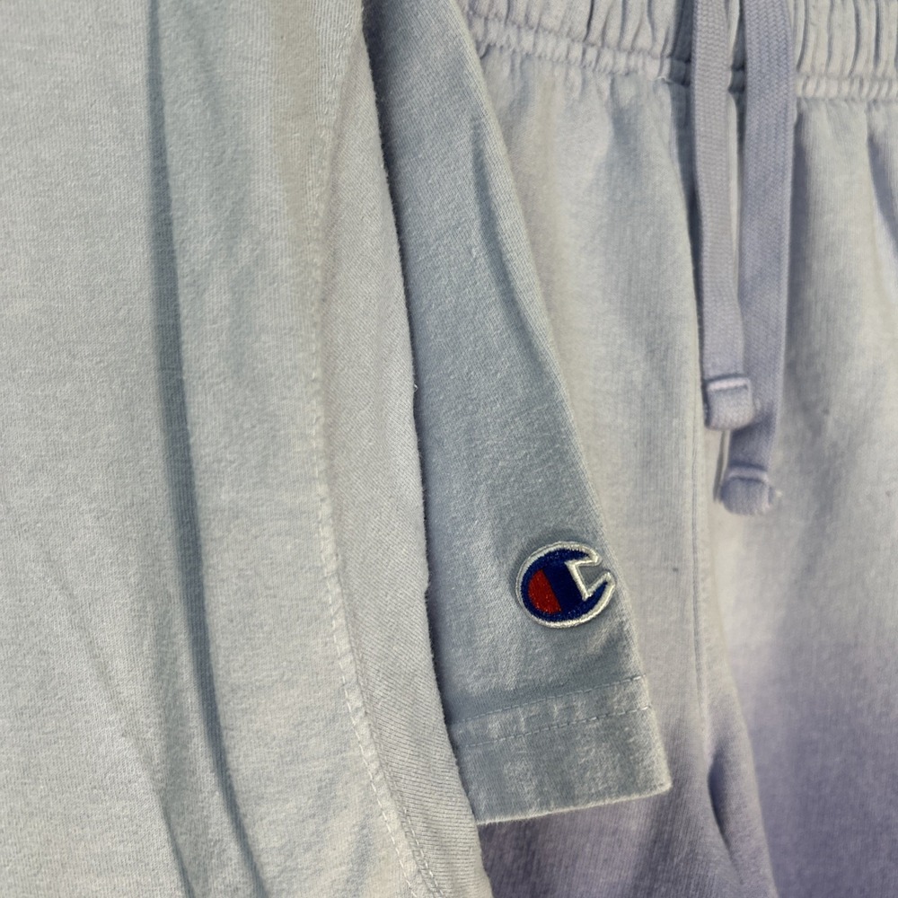Champion Ombré Men T Shirt XL & Short M Set Blue Purple 6372 - Picture 5 of 10